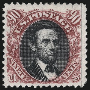 Sale 997, Lot 5531, 1875 Re-Issue of 1869 Pictorial Issue (Scott 123-133a)