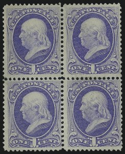 Sale 997, Lot 5539, 1870-71 National Bank Note Co. Grilled Issue (Scott 134-144)