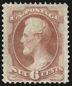 Sale 997, Lot 5543, 1870-71 National Bank Note Co. Grilled Issue (Scott 134-144)