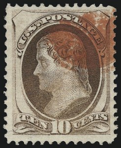 Sale 997, Lot 5549, 1870-71 National Bank Note Co. Grilled Issue (Scott 134-144)