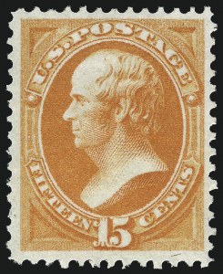 Sale 997, Lot 5563, 1870-71 National Bank Note Co. Ungrilled Issue (Scott 145-155)