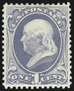 Sale 997, Lot 5571, 1873 Continental Bank Note Co. Issue (Scott 156-166)