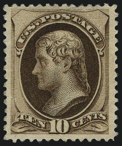 Sale 997, Lot 5601, 1875-79 Continental and American Bank Note Co. Issues (Scott 178-191)