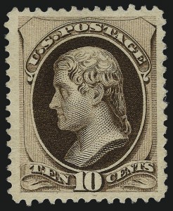 Sale 997, Lot 5602, 1875-79 Continental and American Bank Note Co. Issues (Scott 178-191)