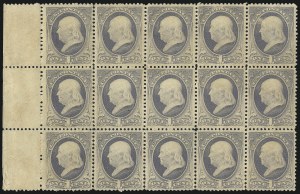 Sale 997, Lot 5622, 1881-87 American Bank Note Co. Issues (Scott 205-218)