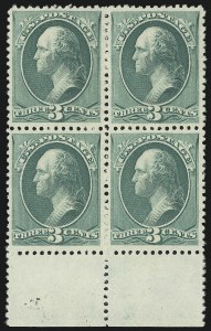 Sale 997, Lot 5624, 1881-87 American Bank Note Co. Issues (Scott 205-218)