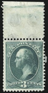 Sale 997, Lot 5625, 1881-87 American Bank Note Co. Issues (Scott 205-218)