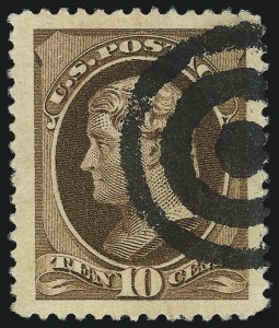 Sale 997, Lot 5629, 1881-87 American Bank Note Co. Issues (Scott 205-218)