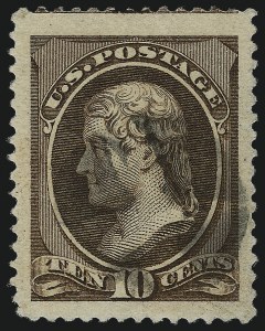 Sale 997, Lot 5630, 1881-87 American Bank Note Co. Issues (Scott 205-218)