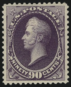 Sale 997, Lot 5646, 1881-87 American Bank Note Co. Issues (Scott 205-218)