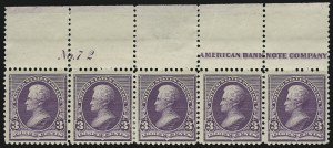 Sale 997, Lot 5654, 1890-93 Issue (Scott 219-229)