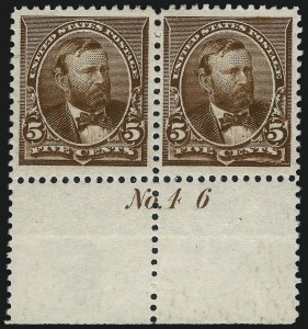 Sale 997, Lot 5659, 1890-93 Issue (Scott 219-229)