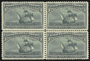 Sale 997, Lot 5673, 1893 Columbian Issue (1c thru 8c, Scott 230-236)