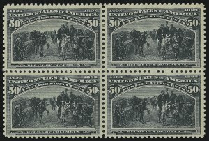 Sale 997, Lot 5696, 1893 Columbian Issue (10c thru $1.00, Scott 237-241)