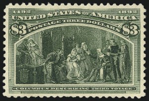 Sale Number 997, Lot Number 5710, 1893 Columbian Issue ($2.00 thru $5.00, Scott 242-245)