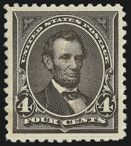 Sale 997, Lot 5741, 1894 Unwatermarked Bureau Issue (Scott 246-263)