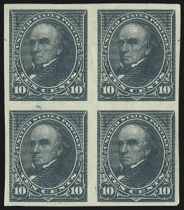 Sale 997, Lot 5750, 1894 Unwatermarked Bureau Issue (Scott 246-263)