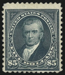 Sale 997, Lot 5774, 1894 Unwatermarked Bureau Issue (Scott 246-263)