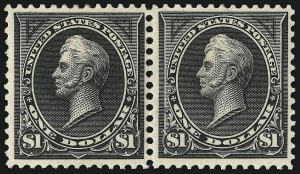 Sale 997, Lot 5783, 1895 Watermarked Bureau Issue (Scott 264-284)