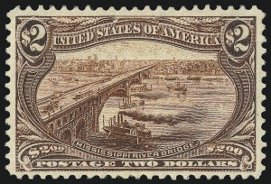 Sale 997, Lot 5818, 1898 Trans-Mississippi Issue (Scott 285-293)