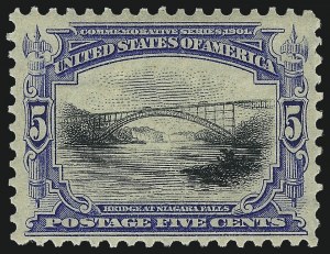 Sale 997, Lot 5834, 1901 Pan-American Issue Inverts (Scott 294-299)