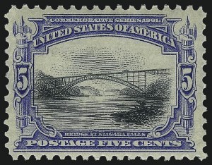 Sale 997, Lot 5835, 1901 Pan-American Issue Inverts (Scott 294-299)