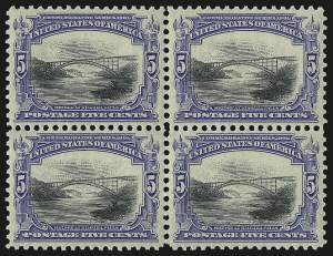 Sale 997, Lot 5836, 1901 Pan-American Issue Inverts (Scott 294-299)
