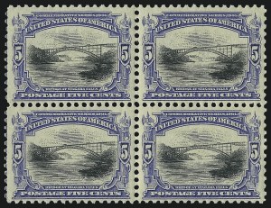 Sale 997, Lot 5837, 1901 Pan-American Issue Inverts (Scott 294-299)