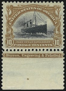 Sale 997, Lot 5842, 1901 Pan-American Issue Inverts (Scott 294-299)