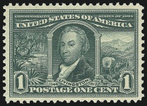 Sale 997, Lot 5866, 1904 Louisiana Purchase, Jamestown Issues (Scott 323-330)