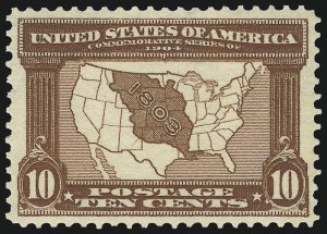 Sale Number 997, Lot Number 5872, 1904 Louisiana Purchase, Jamestown Issues (Scott 323-330)