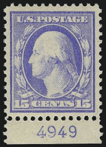 Sale 997, Lot 5883, 1908-10 Washington-Franklin Issues (Scott 331-356)