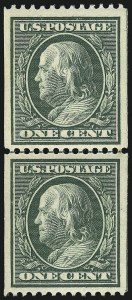Sale 997, Lot 5890, 1908-10 Washington-Franklin Issues (Scott 331-356)