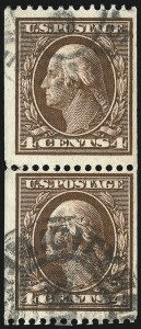 Sale 997, Lot 5893, 1908-10 Washington-Franklin Issues (Scott 331-356)
