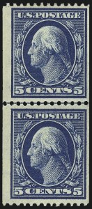 Sale 997, Lot 5895, 1908-10 Washington-Franklin Issues (Scott 331-356)