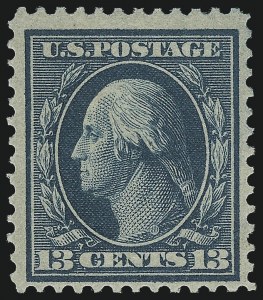 Sale 997, Lot 5923, 1909 Bluish Paper Issue (Scott 357-366)