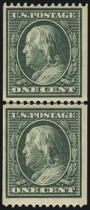Sale 997, Lot 5942, 1910-13 Washington-Franklin Issue (Scott 369-396)
