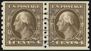 Sale 997, Lot 5952, 1910-13 Washington-Franklin Issue (Scott 369-396)
