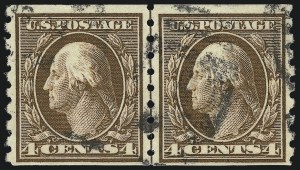 Sale 997, Lot 5954, 1910-13 Washington-Franklin Issue (Scott 369-396)