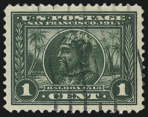 Sale 997, Lot 5957, 1913-15 Panama-Pacific Issue (Scott 397-404)
