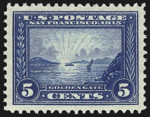 Sale 997, Lot 5960, 1913-15 Panama-Pacific Issue (Scott 397-404)