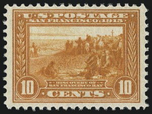 Sale 997, Lot 5973, 1913-15 Panama-Pacific Issue (Scott 397-404)