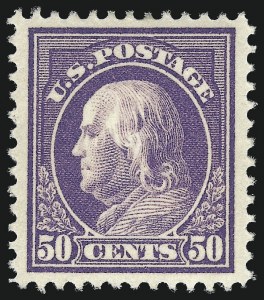 Sale 997, Lot 5985, 1912-14 Washington-Franklin Issue (Scott 405-423)