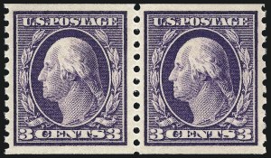 Sale 997, Lot 5999, 1913-15 Washington-Franklin Issues (Scott 424-460)
