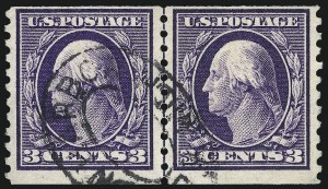 Sale 997, Lot 6001, 1913-15 Washington-Franklin Issues (Scott 424-460)
