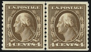 Sale 997, Lot 6004, 1913-15 Washington-Franklin Issues (Scott 424-460)
