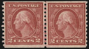Sale 997, Lot 6009, 1913-15 Washington-Franklin Issues (Scott 424-460)