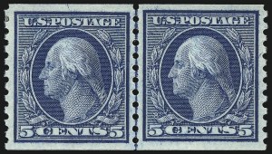 Sale 997, Lot 6016, 1913-15 Washington-Franklin Issues (Scott 424-460)
