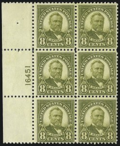 Sale 997, Lot 6086, 1922-29 Issues (Scott 551-573)