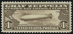 Sale Number 997, Lot Number 6182, Air Post Graf Zeppelin Issue (Scott C13-C15)